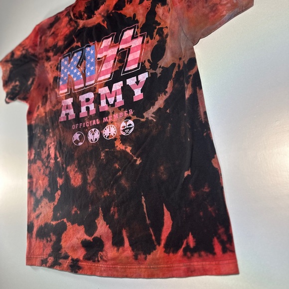 Kiss Army Tie Dye Band Tee - Picture 4 of 4